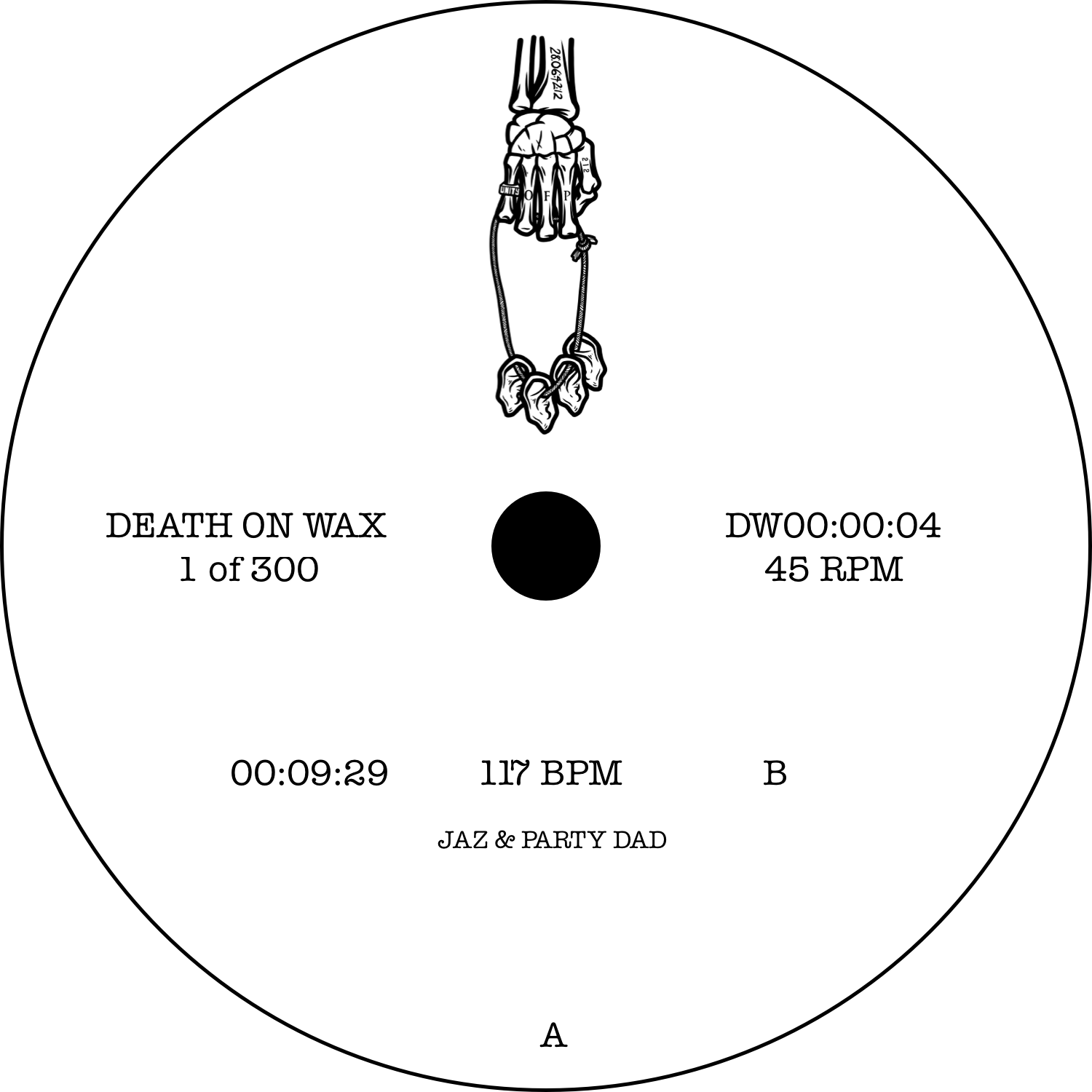 I Gede Wika Pratama　Death Label DWS DW-00:00:04 – Death on Wax